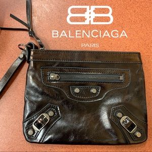 Gorgeous Bronze Balenciaga Wristlet